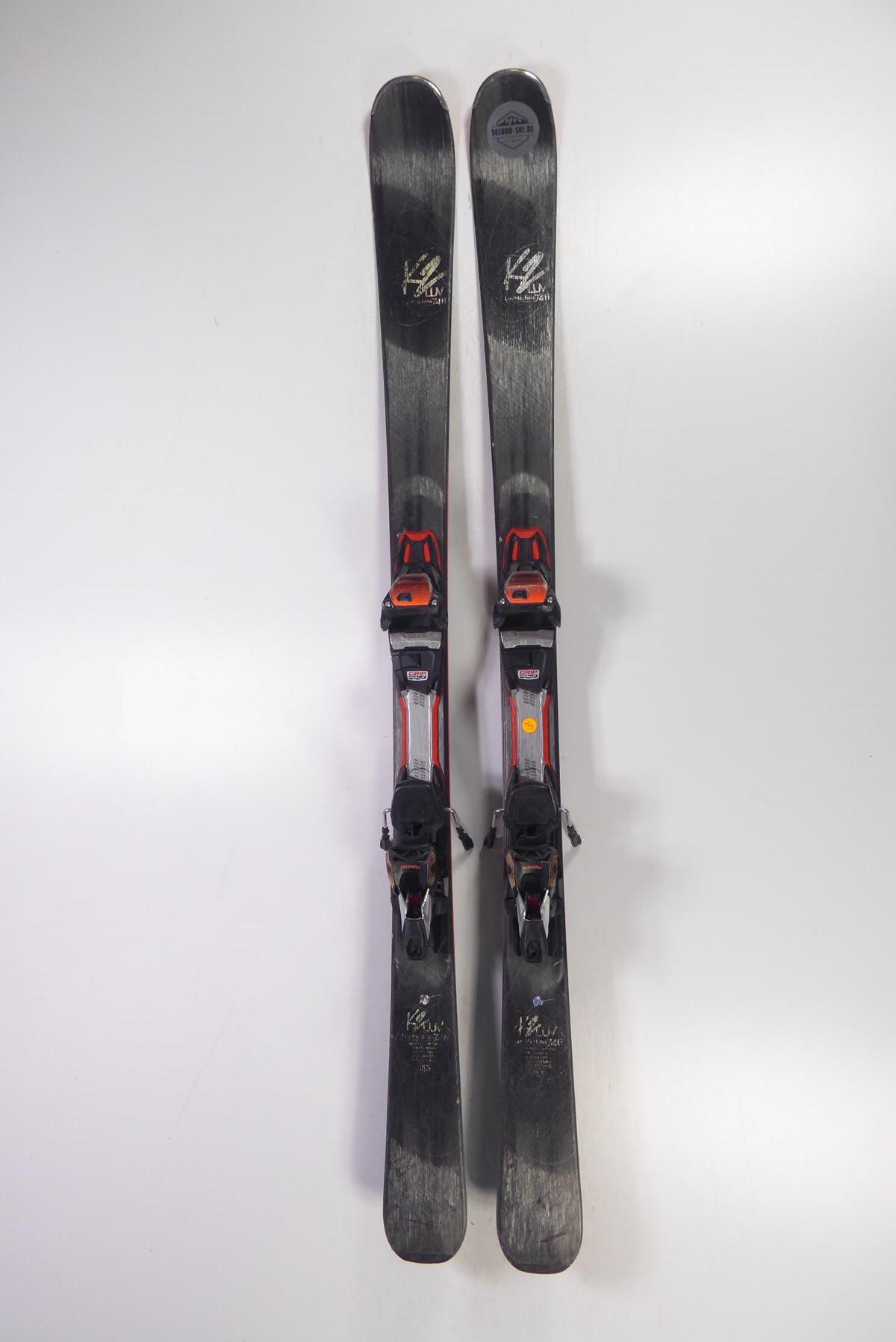 K2 Luv Machine 74Ti Damen-Premium-Ski Länge 153cm (1,53m) inkl 