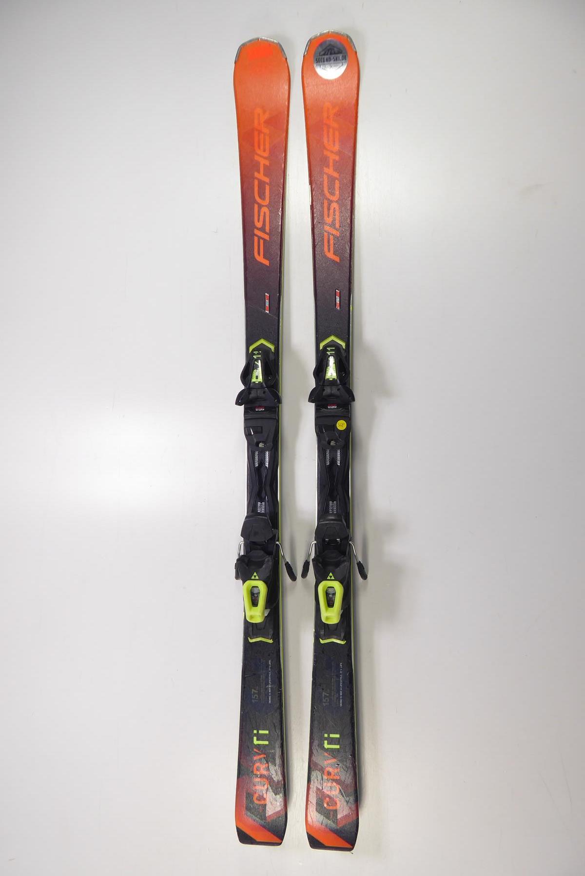 [新品未使用]スキー板 fischer rc4 the curv ti 157 FISCHER RC4 The Curv Ti Premium-Ski Länge 157cm (1,57m) inkl