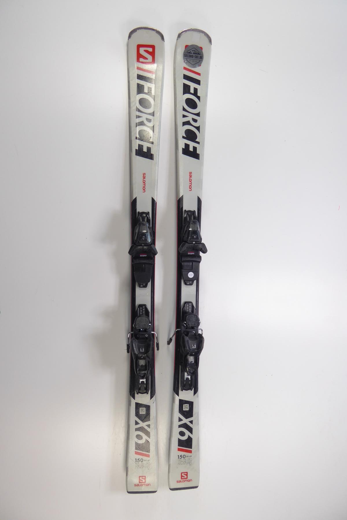 SALOMON S-Force X6 Carving-Ski Länge 150cm (1,50m) inkl. Bindung
