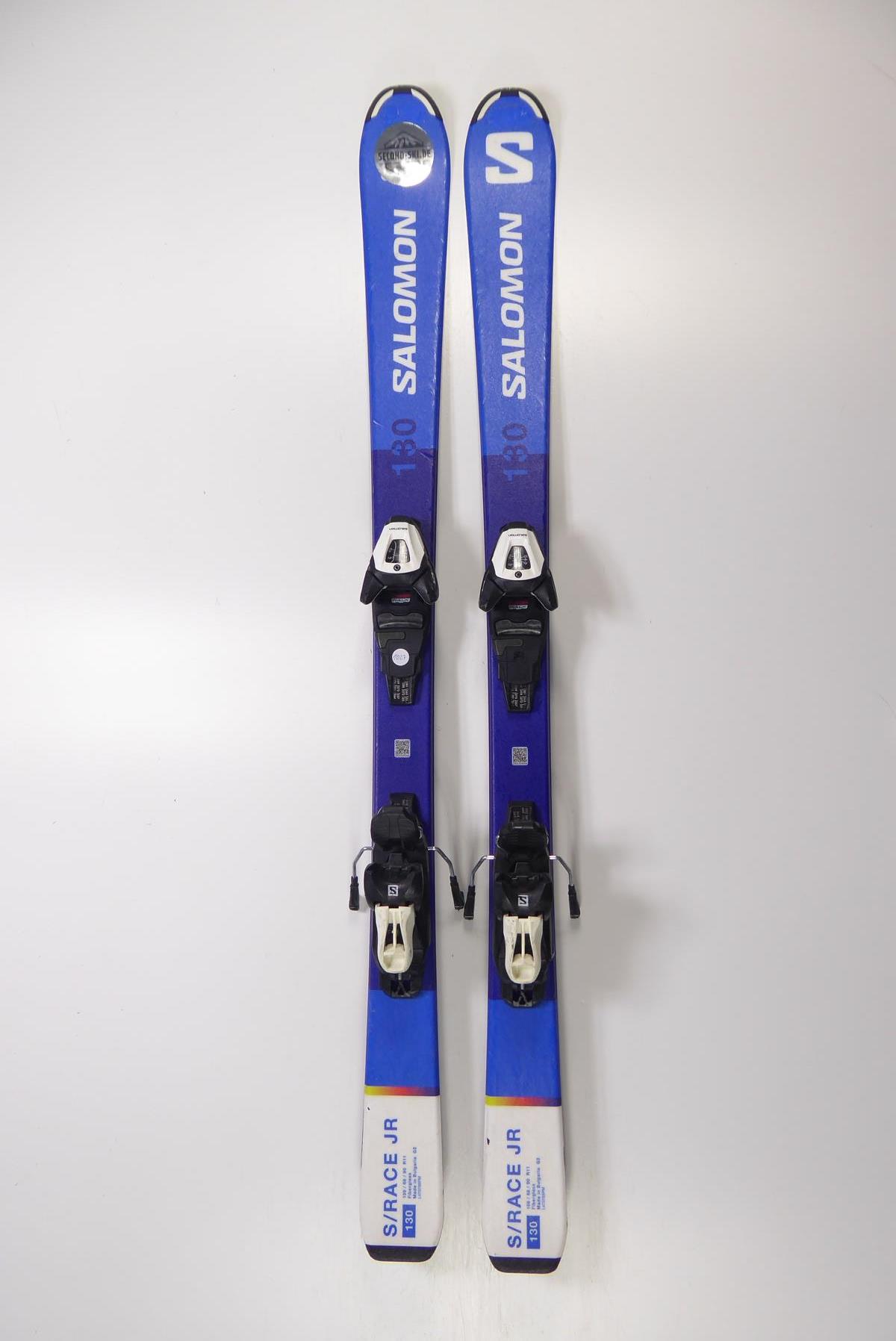 SALOMON S-Race JR Kinder-Ski Länge 130cm (1,30m) inkl. Bindung
