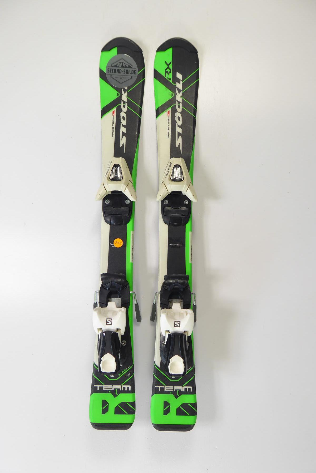 STÖCKLI Race Team RX Kinder-Ski Länge 80cm (0,80m) inkl. Bindung