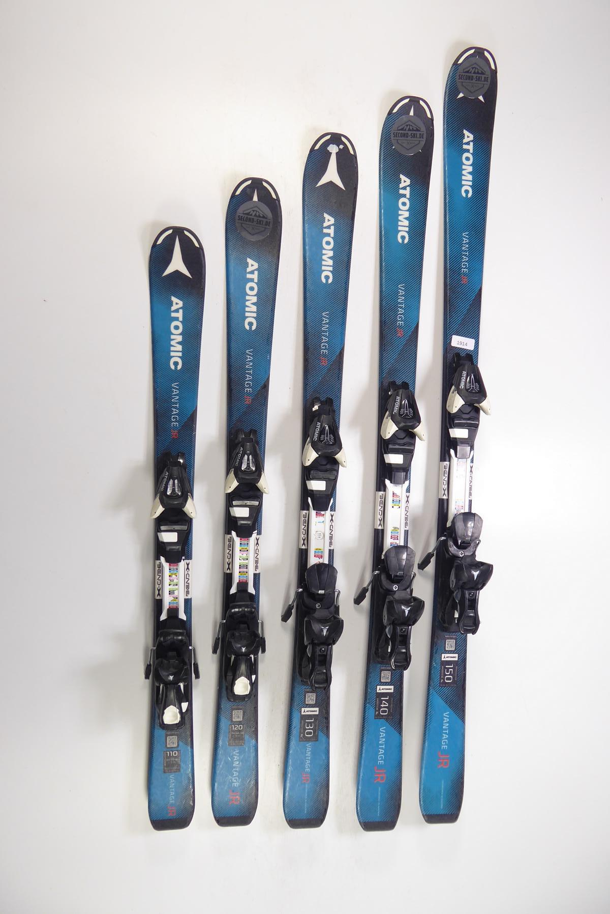 ATOMIC Vantage JR Ski Längen 110/120/130/140/150cm! inkl. Bindung
