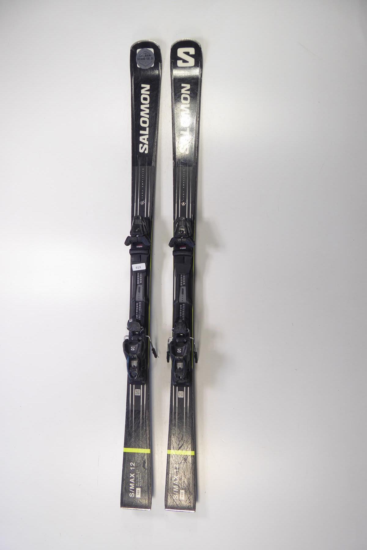 SALOMON S-Max 12 Premium-Carving-Ski Länge 165cm (1,65m) inkl